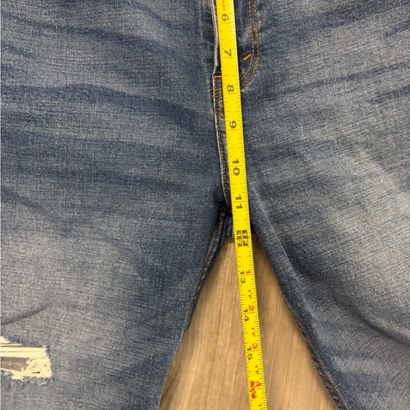 Abercrombie & Fitch Ankle Straight Ultra High rise Jeans Relaxed Fit - Picture 4 of 7